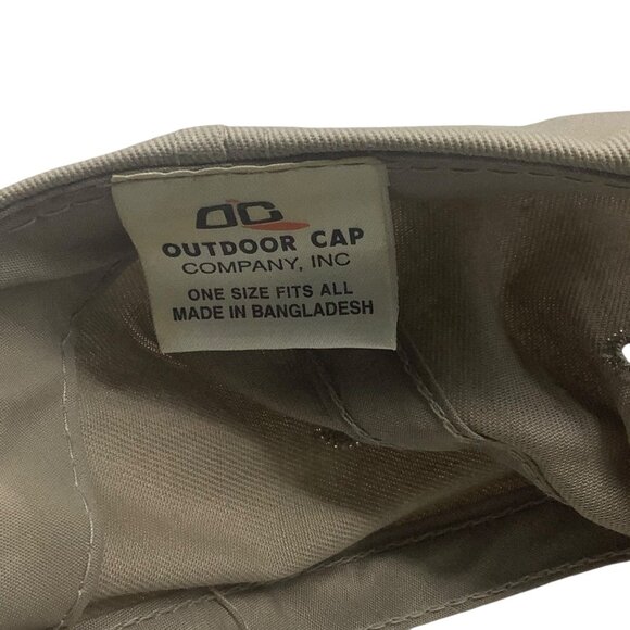 Winchester Beige Adjustable Baseball Cap Embroidered Logo Outdoor Cap OS Horse - Picture 4 of 5